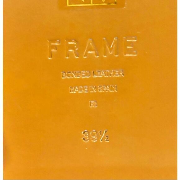 Frame Le Verona Flat in Black NWOB Size 39 1/2 or US 8 1/2 - Picture 6 of 6